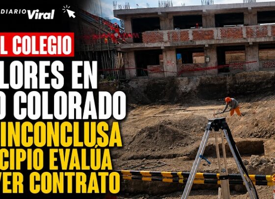 Obra del colegio Las Flores en Cerro Colorado sigue inconclusa y municipio evalúa resolver contrato