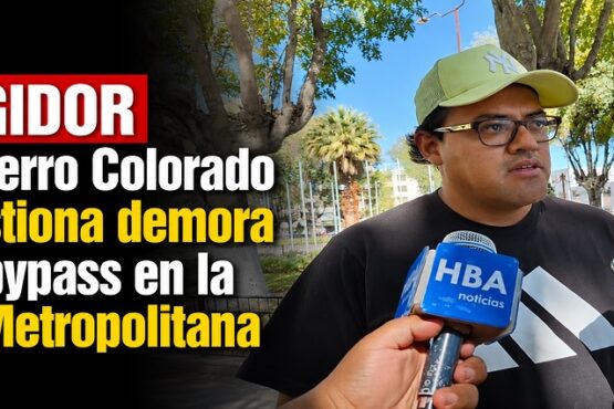 Regidor de Cerro Colorado cuestiona demora del bypass en la Av. Metropolitana