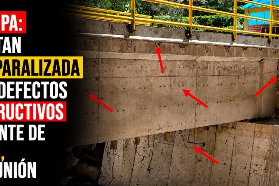 Arequipa: Detectan obra paralizada y con defectos constructivos en puente de Chaupi, en La Unión