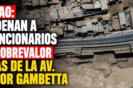 Callao: condenan a exfuncionarios por sobrevalorar obras de la av. Néstor Gambetta
