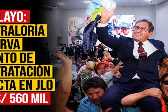 Chiclayo: Contraloría observa intento de contratación directa en JLO por S/ 560 mil