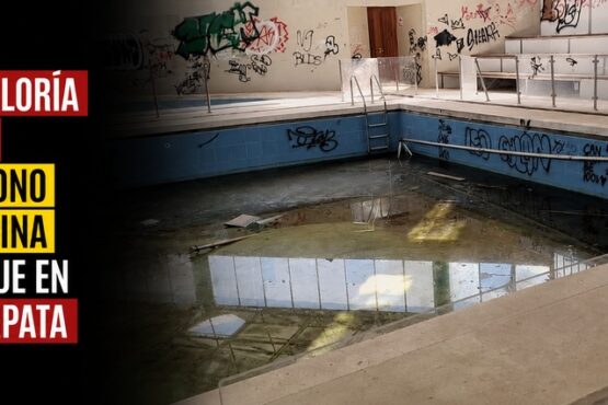 Contraloría alerta abandono de piscina y parque en Paucarpata