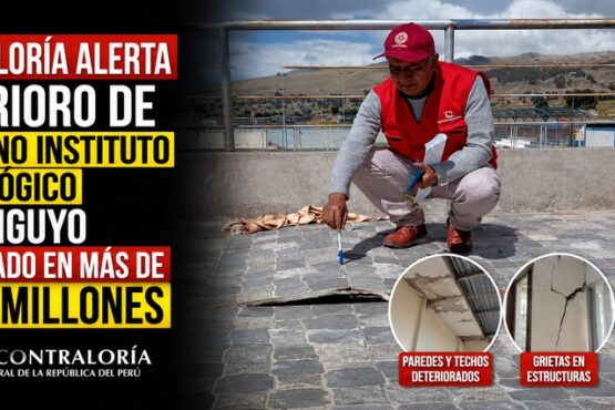 Contraloría alerta deterioro de moderno instituto tecnológico de Yunguyo valorizado en más de S/ 17 millones