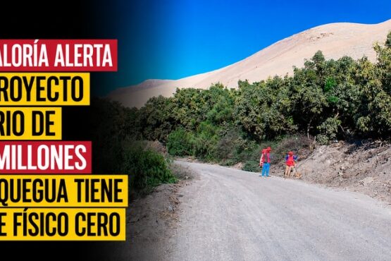 Contraloría alerta que proyecto agrario de S/53 millones en Moquegua tiene avance físico cero