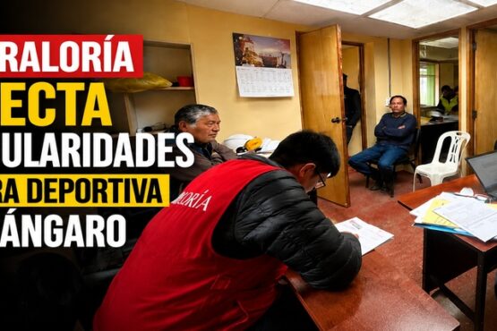 Contraloría detecta irregularidades en obra deportiva de Azángaro