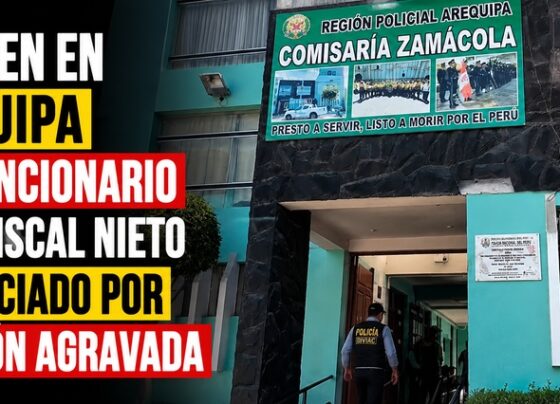 Detienen en Arequipa a exfuncionario de Mariscal Nieto sentenciado por colusión agravada