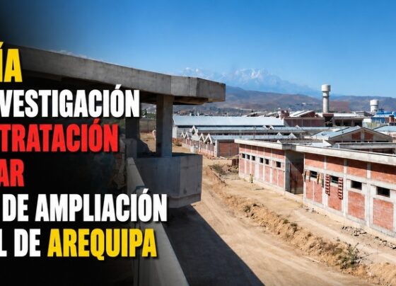 Fiscalía inicia investigación por contratación irregular en obra de ampliación en penal de Arequipa