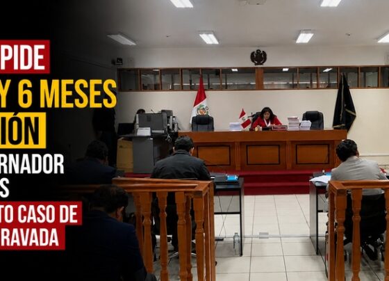 Fiscalía pide 7 años y 6 meses de prisión para gobernador Luis Torres por presunto caso de colusión agravada