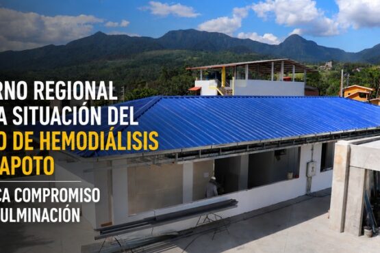 Gobierno Regional aclara situación del Centro de Hemodiálisis de Tarapoto y ratifica compromiso con su culminación