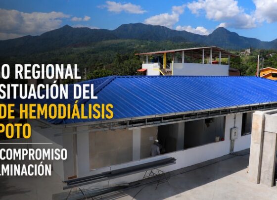 Gobierno Regional aclara situación del Centro de Hemodiálisis de Tarapoto y ratifica compromiso con su culminación