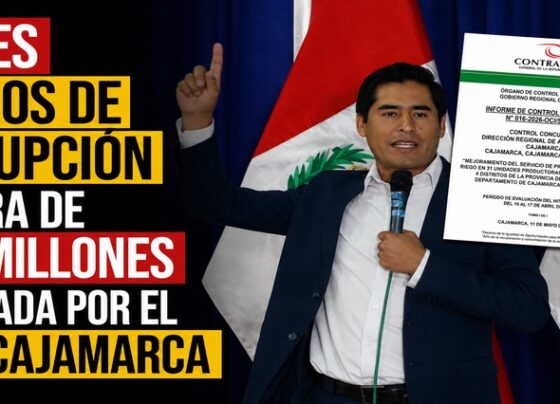 Graves indicios de corrupción en obra de S/17 millones ejecutada por el Gore Cajamarca