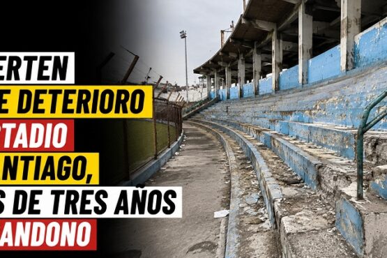 Ica: advierten grave deterioro en estadio de Santiago, a más de tres años de abandono