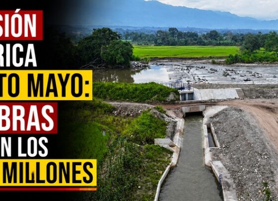 Inversión histórica en el Alto Mayo: 198 obras superan los S/ 718 millones