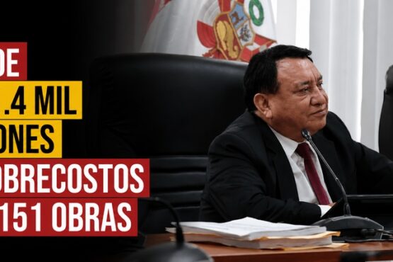 Más de S/ 61.4 mil millones de sobrecostos en 3,151 obras
