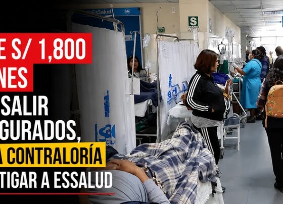 Más de S/ 1,800 millones iban a salir de asegurados, detecta Contraloría al investigar a EsSalud