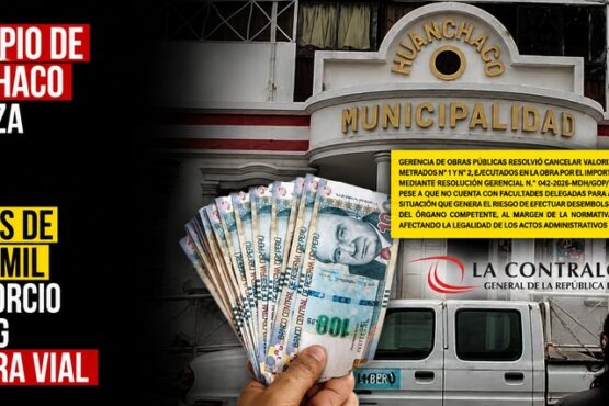 Municipio de Huanchaco autoriza ilegal pago por más de S/ 129 mil a Consorcio Vial OTG por obra vial