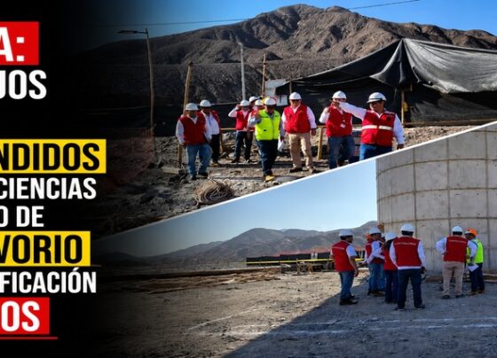 Nasca: trabajos están suspendidos por deficiencias en diseño de reservorio y electrificación de pozos