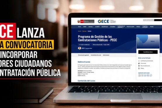 OECE lanza nueva convocatoria para incorporar veedores ciudadanos en contratación pública