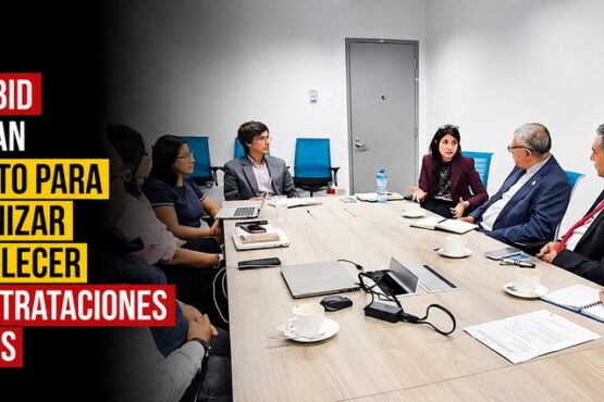OECE y BID impulsan proyecto para modernizar y fortalecer las contrataciones públicas