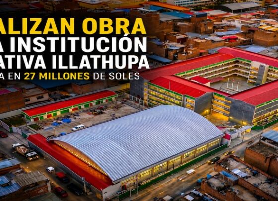 Paralizan obra de la institución educativa Illathupa valorizada en 27 millones de soles