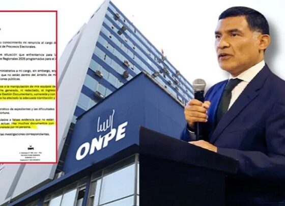 Renunció secretario general de la ONPE por irregularidades en contrataciones para las ERM