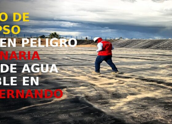 Riesgo de colapso pone en peligro millonaria obra de agua potable en Distrito de San Fernando – Rioja