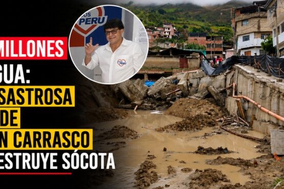 S/ 9 millones al agua: La desastrosa obra de Edison Carrasco que destruye Sócota