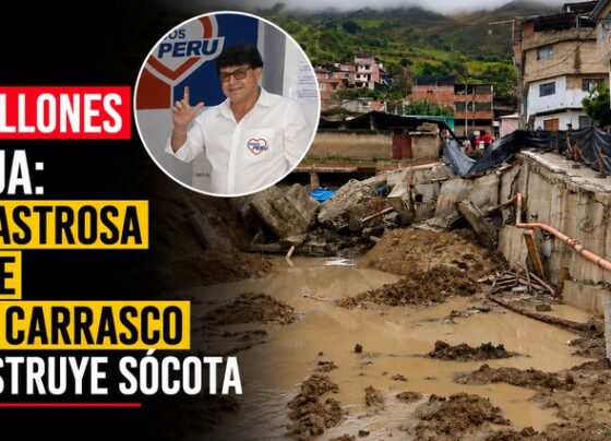 S/ 9 millones al agua: La desastrosa obra de Edison Carrasco que destruye Sócota