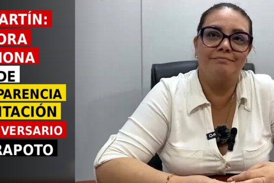 San Martín: Regidora cuestiona falta de transparencia en licitación por aniversario de Tarapoto