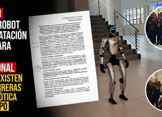 UNA Puno adquirió robot vía contratación directa para imagen institucional mientras existen nuevas carreras de IA y robótica sin el equipo