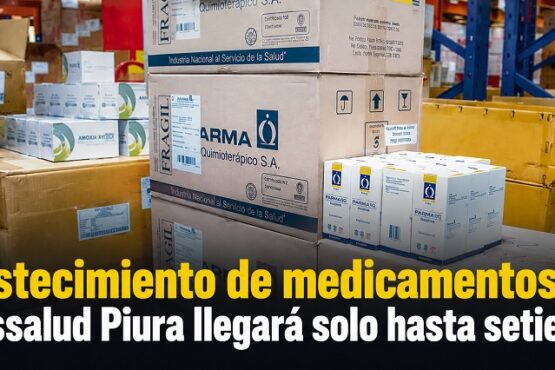 Abastecimiento de medicamentos en Essalud Piura llegará solo hasta setiembre