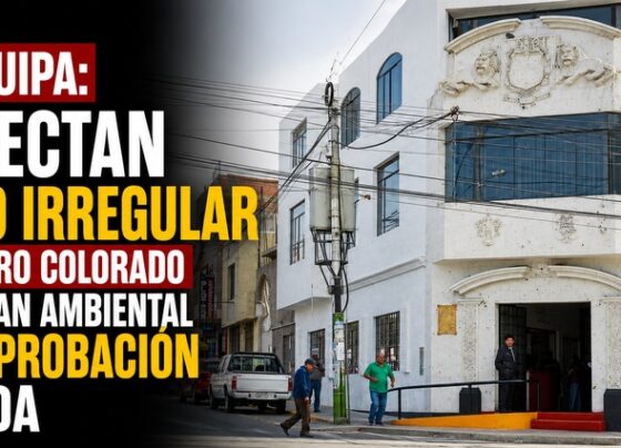 Arequipa: Detectan pago irregular en Cerro Colorado por plan ambiental sin aprobación válida