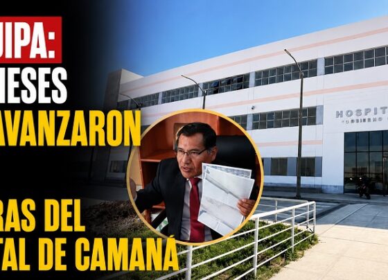 Arequipa: en 5 meses solo avanzaron 7% en obras del hospital de Camaná