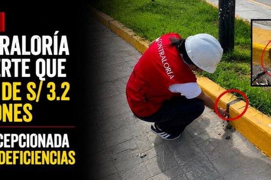 Casma: Contraloría advierte que obra de S/3.2 millones fue recepcionada pese a deficiencias