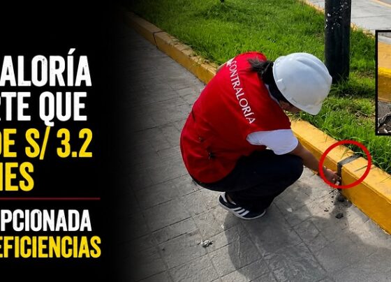 Casma: Contraloría advierte que obra de S/3.2 millones fue recepcionada pese a deficiencias