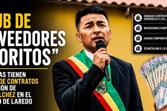 “Club de proveedores favoritos”: 4 empresas tienen decenas de contratos con gestión de Sergio Vílchez en el municipio de Laredo