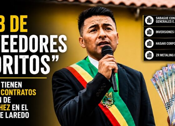 “Club de proveedores favoritos”: 4 empresas tienen decenas de contratos con gestión de Sergio Vílchez en el municipio de Laredo