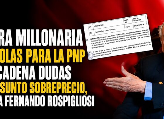 Compra millonaria de pistolas para la PNP desencadena dudas por presunto sobreprecio, denuncia Fernando Rospigliosi