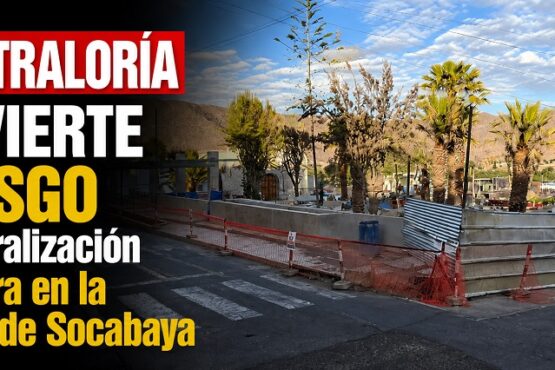 Contraloría advierte riesgo de paralización de obra en la plaza de Socabaya