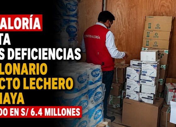 Contraloría detecta graves deficiencias en millonario proyecto lechero de Achaya valorizado en S/ 6.4 millones