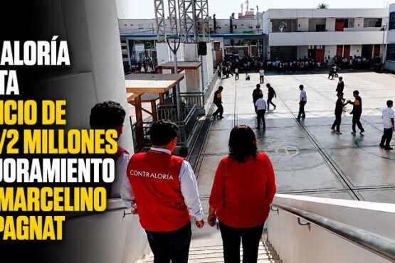 Contraloría detecta perjuicio de casi S/2 millones en mejoramiento de I.E. Marcelino Champagnat