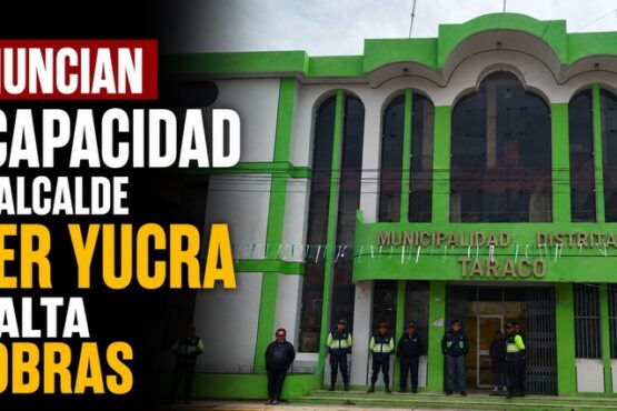 Denuncian incapacidad del alcalde Ever Yucra y falta de obras