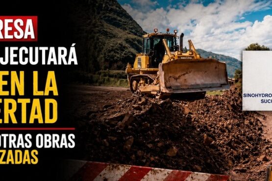 Empresa que ejecutará vía en La Libertad tiene otras obras paralizadas
