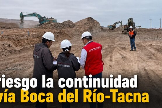 En riesgo la continuidad de vía Boca del Río-Tacna