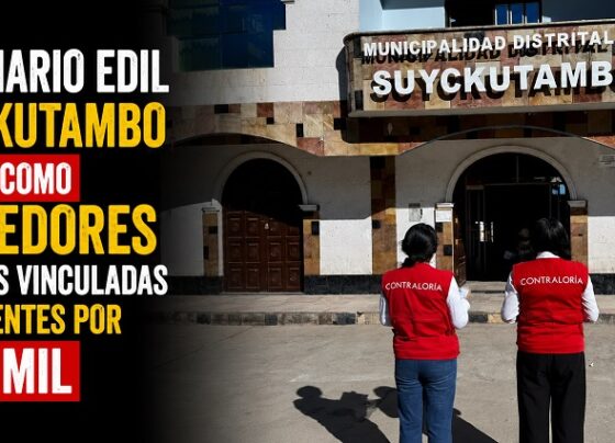 Funcionario edil de Suykutambo contrató como proveedores a empresas vinculadas a sus parientes por S/ 379 mil