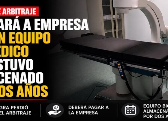 GRA pierde arbitraje y pagará a empresa por un equipo biomédico que estuvo almacenado por dos años