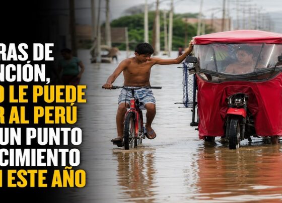 IPE: Sin obras de prevención, El Niño le puede costar al Perú hasta un punto de crecimiento del PBI este año