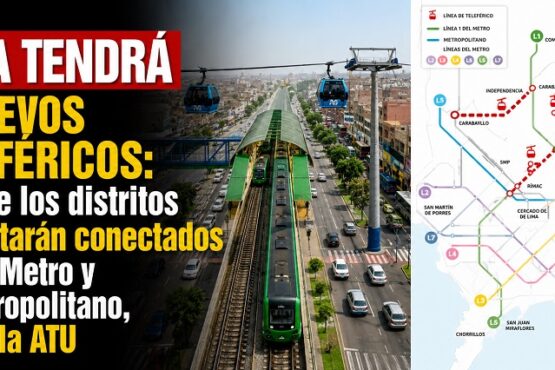 Lima tendrá 8 nuevos teleféricos: conoce los distritos que estarán conectados con el Metro y el Metropolitano, según la ATU