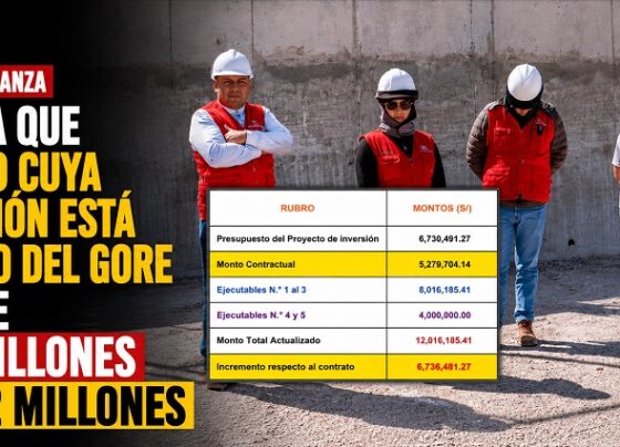 Lorena Carranza explica que colegio cuya ejecución está a cargo del GORE pasó de S/ 5 millones a S/ 12 millones