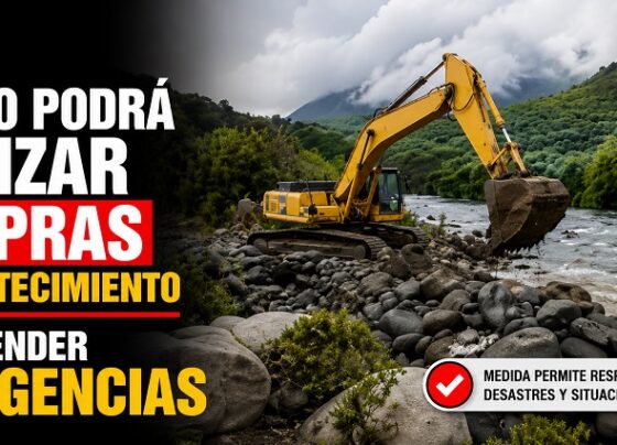 MEF: estado podrá agilizar compras de abastecimiento para atender emergencias